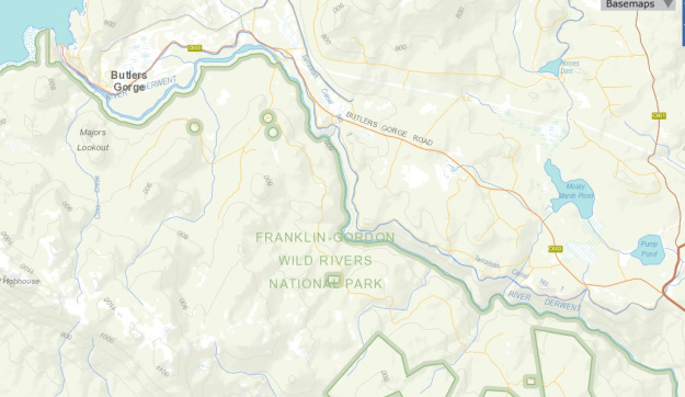 D Butlers Gorge and Tarraleah Canal No 1.jpg