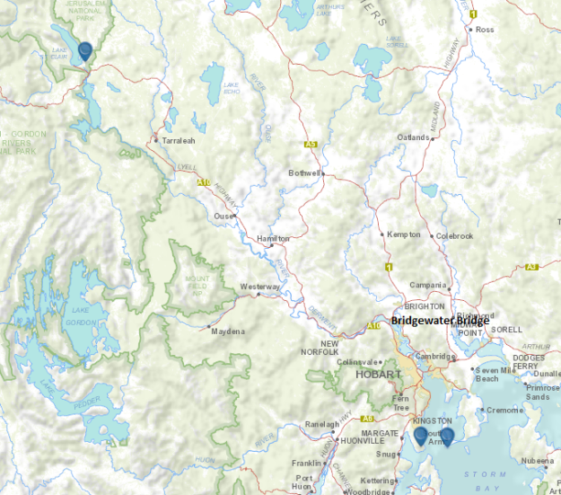 Start and finish pinpoints and Bridgewater Bridge.png